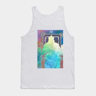 The Emperor - A Soft Watercolour Print Tank Top